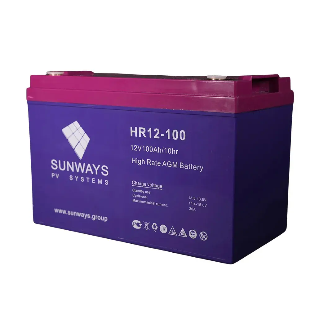 Фото 4 Аккумуляторная батарея Sunways HR 12 В 17 Ач Фото 4 Аккумуляторная батарея Sunways HR 12 В 17 Ач