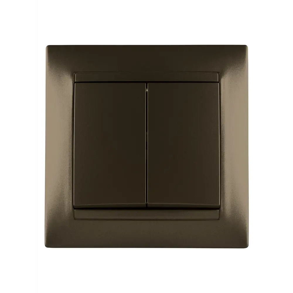 Фото 3 Выключатель встраиваемый Tdm electric Лама SQ1815-0702 2 клавиши цвет бронза Фото 3 Выключатель встраиваемый Tdm electric Лама SQ1815-0702 2 клавиши цвет бронза