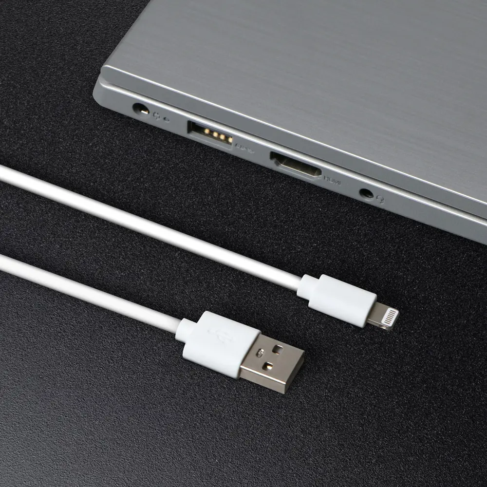 Фото 3 Кабель Windigo Lightning - USB 2 АTPE оплетка 1 м цвет белый Фото 3 Кабель Windigo Lightning - USB 2 АTPE оплетка 1 м цвет белый