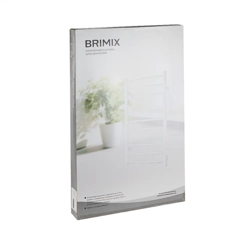 Фото Полотенцесушитель электрический Brimix Классик Премиум Дуга 530x870 мм 120 Вт лесенка цвет белый Фото Полотенцесушитель электрический Brimix Классик Премиум Дуга 530x870 мм 120 Вт лесенка цвет белый