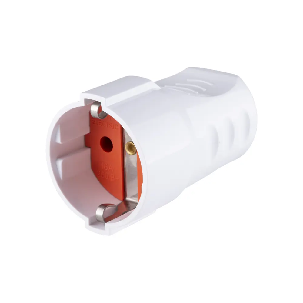 Фото 2 Розетка кабельная Tdm electric SQ1806-0211 с заземлением 250 В 16 A цвет белый Фото 2 Розетка кабельная Tdm electric SQ1806-0211 с заземлением 250 В 16 A цвет белый