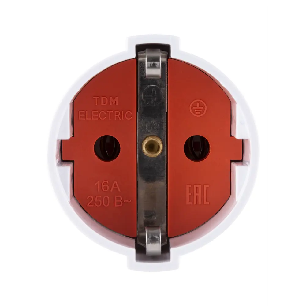 Фото 3 Розетка кабельная Tdm electric SQ1806-0211 с заземлением 250 В 16 A цвет белый Фото 3 Розетка кабельная Tdm electric SQ1806-0211 с заземлением 250 В 16 A цвет белый