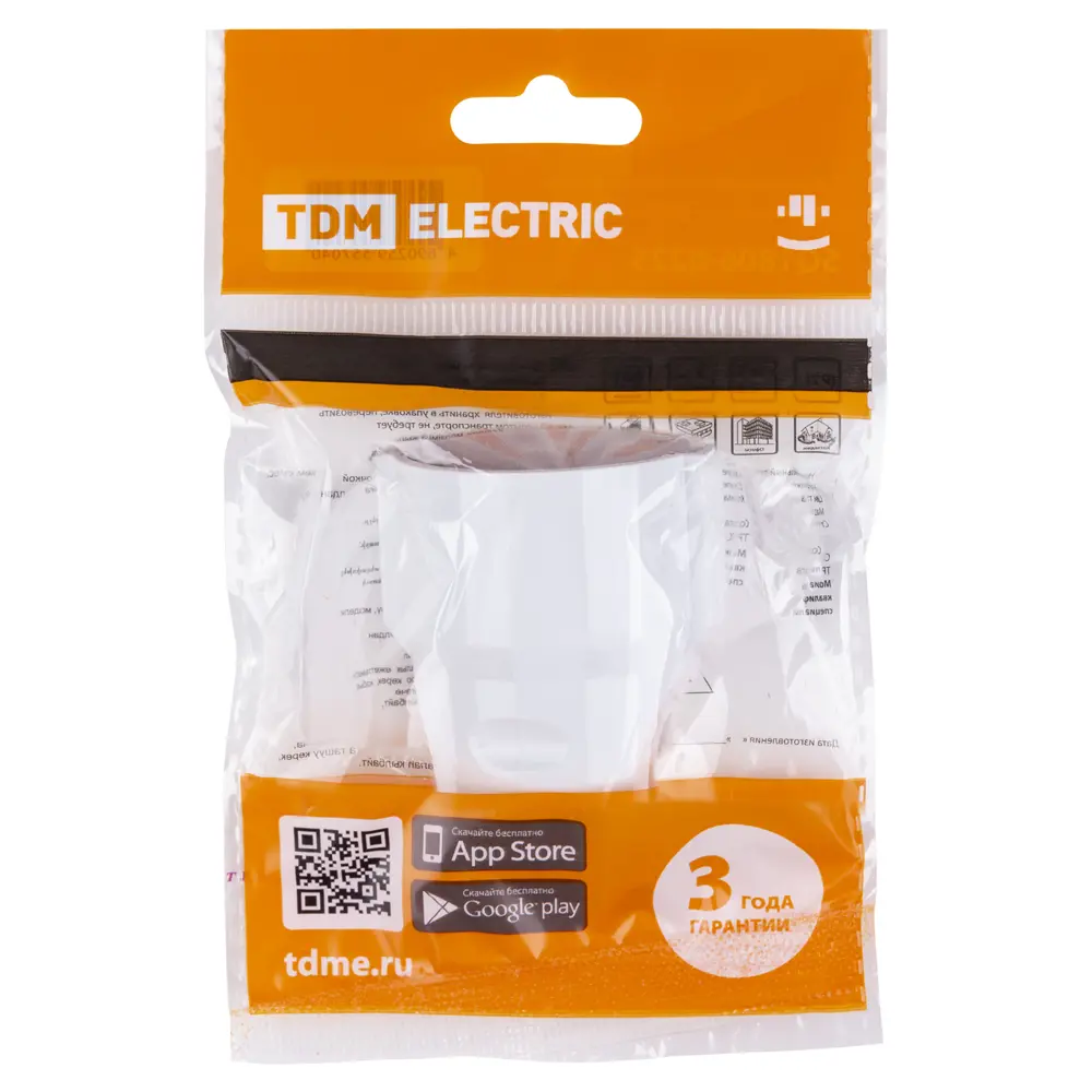 Фото 5 Розетка кабельная Tdm electric SQ1806-0211 с заземлением 250 В 16 A цвет белый Фото 5 Розетка кабельная Tdm electric SQ1806-0211 с заземлением 250 В 16 A цвет белый