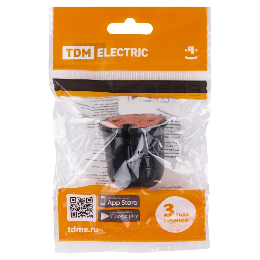 Фото 5 Розетка кабельная Tdm electric SQ1806-0214 с заземлением 250 В 10 A цвет черный Фото 5 Розетка кабельная Tdm electric SQ1806-0214 с заземлением 250 В 10 A цвет черный