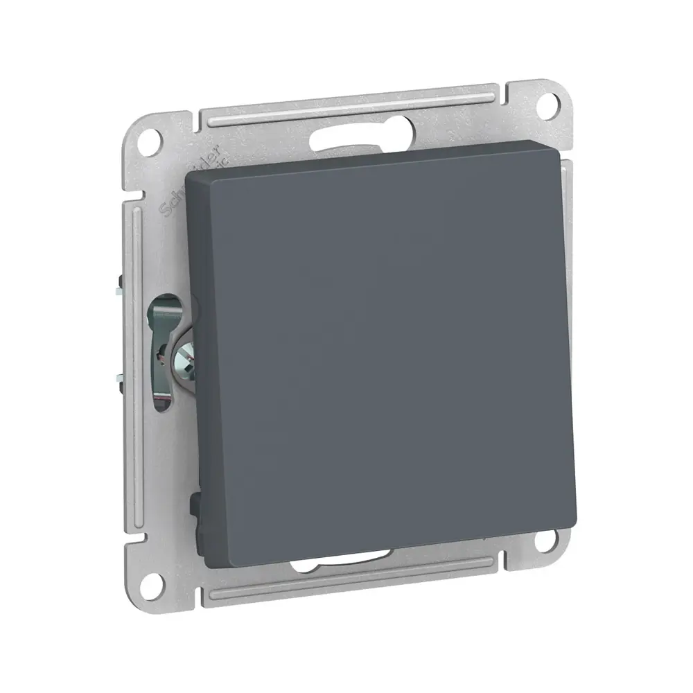 Фото Переключатель встраиваемый Systeme electric AtlasDesign 247124 1 клавиша цвет грифель Фото Переключатель встраиваемый Systeme electric AtlasDesign 247124 1 клавиша цвет грифель