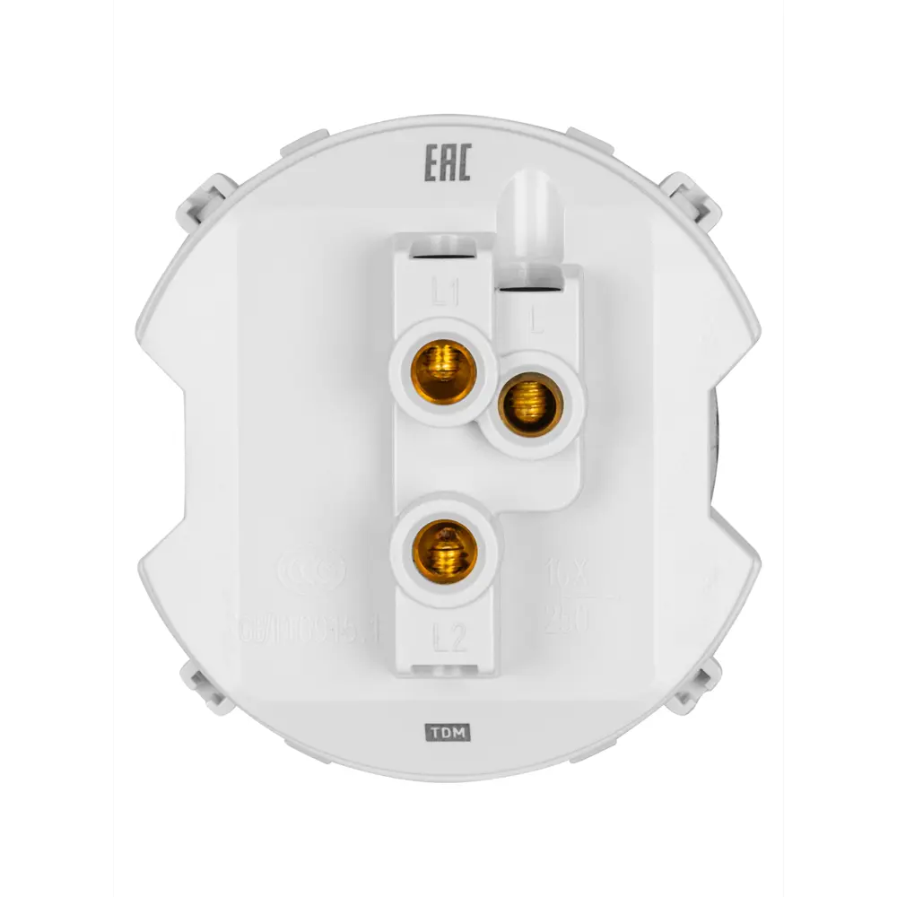 Фото 4 Выключатель проходной накладной Tdm electric Байкал SQ1819-0531 1 клавиша цвет шампань Фото 4 Выключатель проходной накладной Tdm electric Байкал SQ1819-0531 1 клавиша цвет шампань