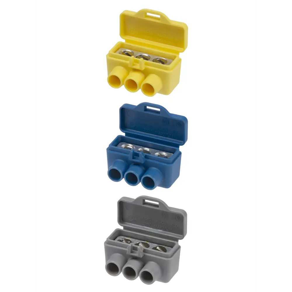 Фото 2 Набор клемм винтовых изолированных Tdm electric КВИ-3 6 мм цвет разноцветный Фото 2 Набор клемм винтовых изолированных Tdm electric КВИ-3 6 мм цвет разноцветный