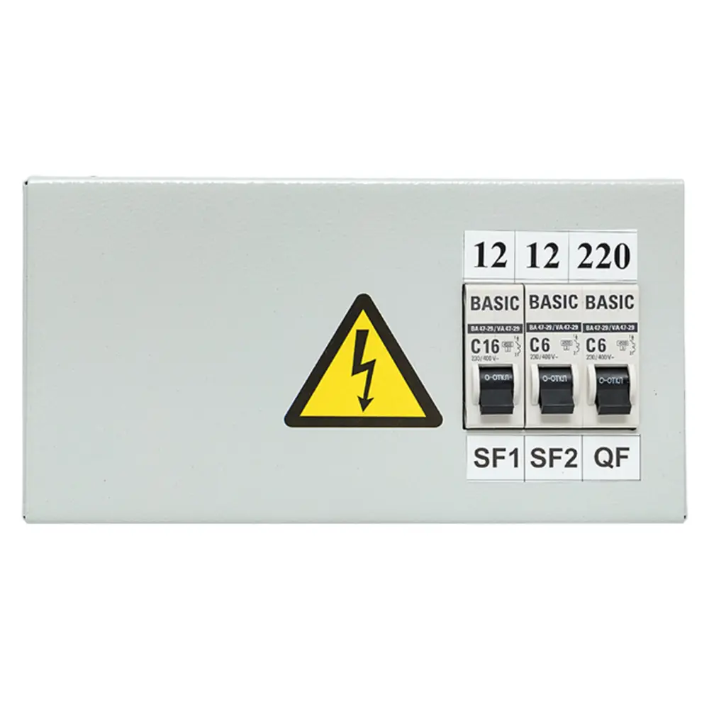Фото Ящик с понижающим трансформатором EKF Basic ЯТП 0.25 кВА 220/12В 3 автомата Фото Ящик с понижающим трансформатором EKF Basic ЯТП 0.25 кВА 220/12В 3 автомата