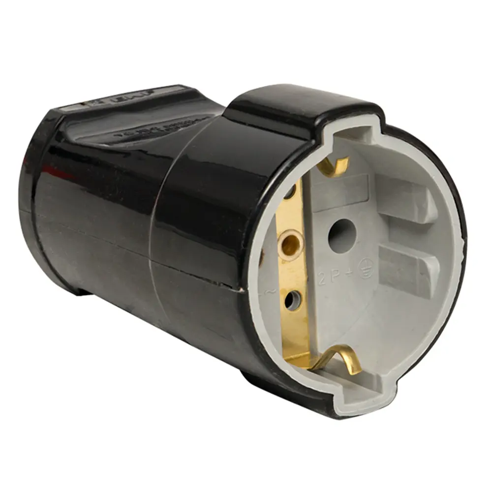 Фото 6 Розетка Ekf Proxima ASG16-30-r с заземлением 250 В 16 A цвет черный Фото 6 Розетка Ekf Proxima ASG16-30-r с заземлением 250 В 16 A цвет черный