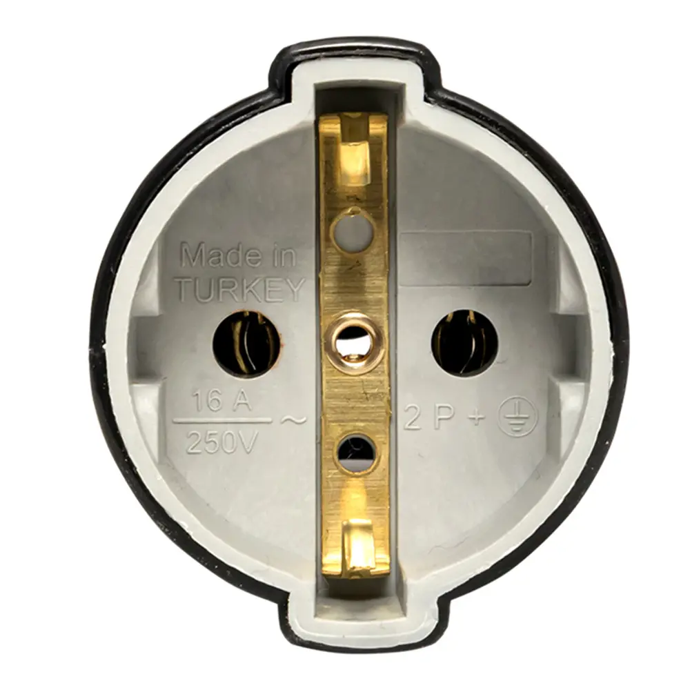 Фото 4 Розетка Ekf Proxima ASG16-30-r с заземлением 250 В 16 A цвет черный Фото 4 Розетка Ekf Proxima ASG16-30-r с заземлением 250 В 16 A цвет черный