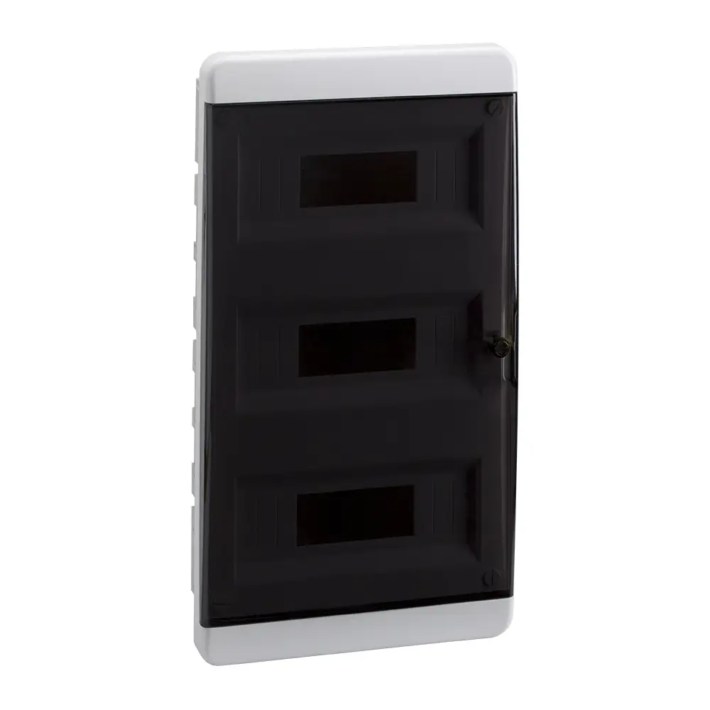 Фото Щит распределительный встраиваемый КЭАЗ OptiBox P-BVK-2-36 36 модулей IP41 пластик Фото Щит распределительный встраиваемый КЭАЗ OptiBox P-BVK-2-36 36 модулей IP41 пластик