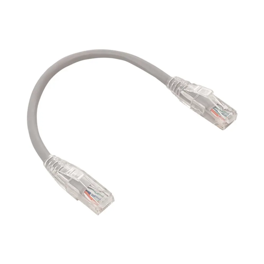 Фото 2 Патч-корд Ekf Teracom Pro Cat.5E неэкранированный UTP оболочка PVC цвет серый 5 м Фото 2 Патч-корд Ekf Teracom Pro Cat.5E неэкранированный UTP оболочка PVC цвет серый 5 м