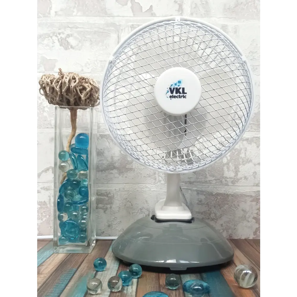 Фото 6 Вентилятор настольный Vkl electric VTF-03 20 Вт D15 см цвет чёрный Фото 6 Вентилятор настольный Vkl electric VTF-03 20 Вт D15 см цвет чёрный