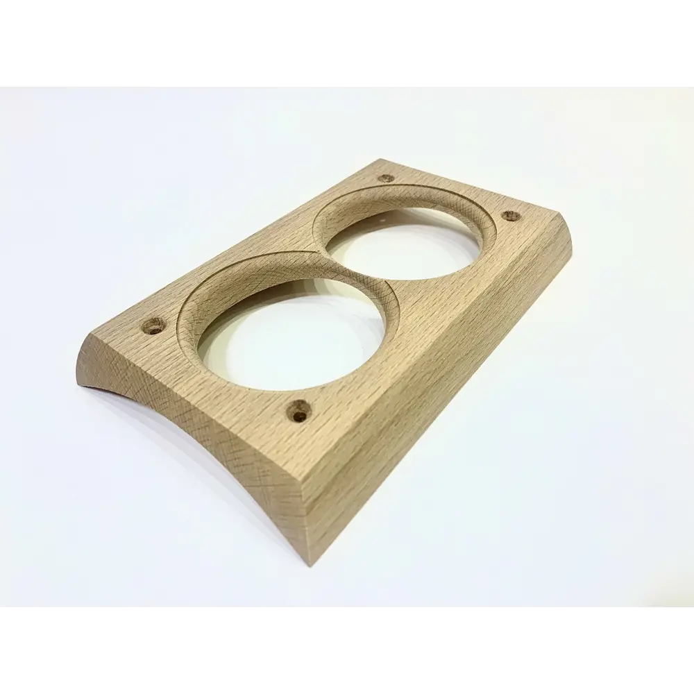 Фото Накладка на бревно для двойной розетки/выключателя Cleverwood D220 мм скрытой проводки Фото Накладка на бревно для двойной розетки/выключателя Cleverwood D220 мм скрытой проводки