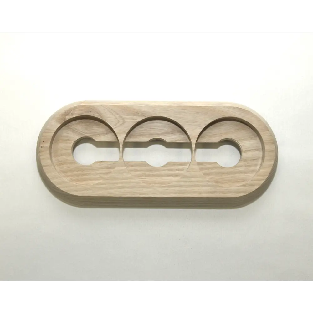Фото 3 Накладка на бревно для трех ретро розеток/выключателей Cleverwood D200 мм наружного монтажа с основанием D65 мм Фото 3 Накладка на бревно для трех ретро розеток/выключателей Cleverwood D200 мм наружного монтажа с основанием D65 мм