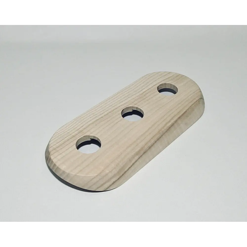 Фото Накладка на бревно для трех ретро розеток/выключателей Cleverwood D300 мм наружного монтажа Фото Накладка на бревно для трех ретро розеток/выключателей Cleverwood D300 мм наружного монтажа