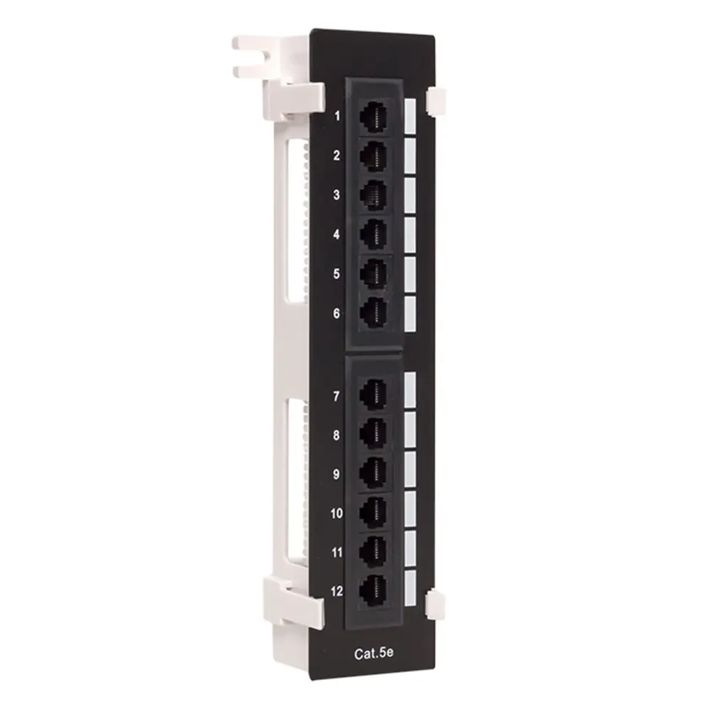 Фото Патч-панель настенная EKF Teracom Pro Cat 5е неэкранированная UTP 12 портов RJ-45 Dual IDC Фото Патч-панель настенная EKF Teracom Pro Cat 5е неэкранированная UTP 12 портов RJ-45 Dual IDC