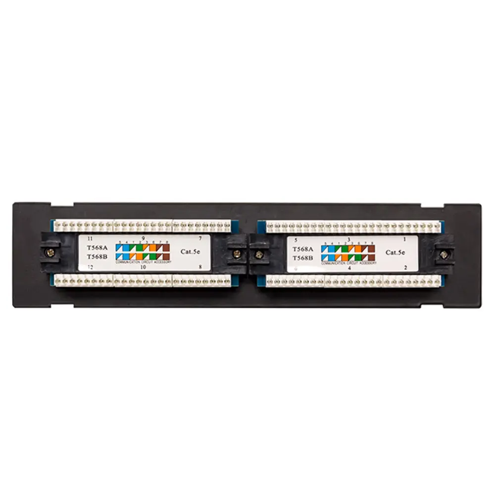 Фото 4 Патч-панель настенная EKF Teracom Pro Cat 5е неэкранированная UTP 12 портов RJ-45 Dual IDC Фото 4 Патч-панель настенная EKF Teracom Pro Cat 5е неэкранированная UTP 12 портов RJ-45 Dual IDC