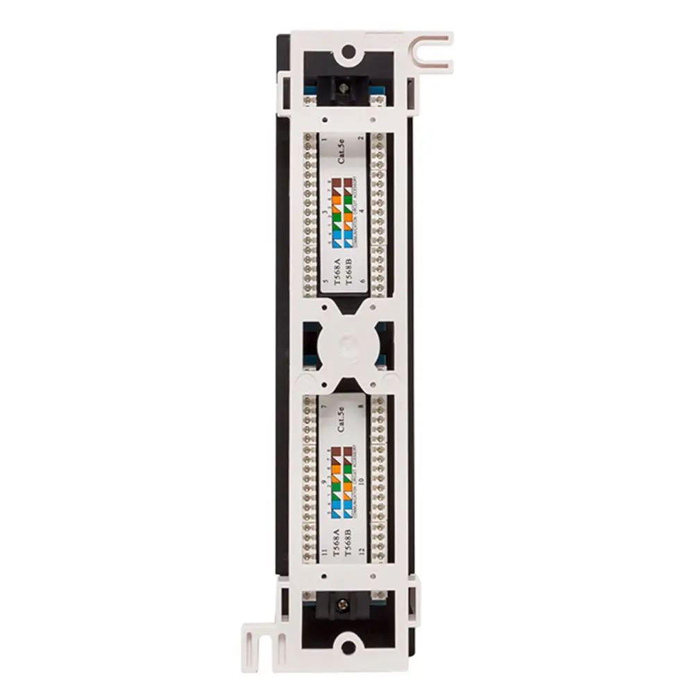 Фото 2 Патч-панель настенная EKF Teracom Pro Cat 5е неэкранированная UTP 12 портов RJ-45 Dual IDC Фото 2 Патч-панель настенная EKF Teracom Pro Cat 5е неэкранированная UTP 12 портов RJ-45 Dual IDC