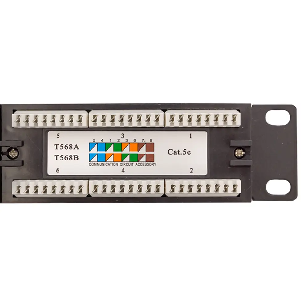 Фото 4 Патч-панель EKF Teracom 19'' Cat 5е 1U неэкранированная UTP 24 порта RJ-45 110 IDC Фото 4 Патч-панель EKF Teracom 19'' Cat 5е 1U неэкранированная UTP 24 порта RJ-45 110 IDC