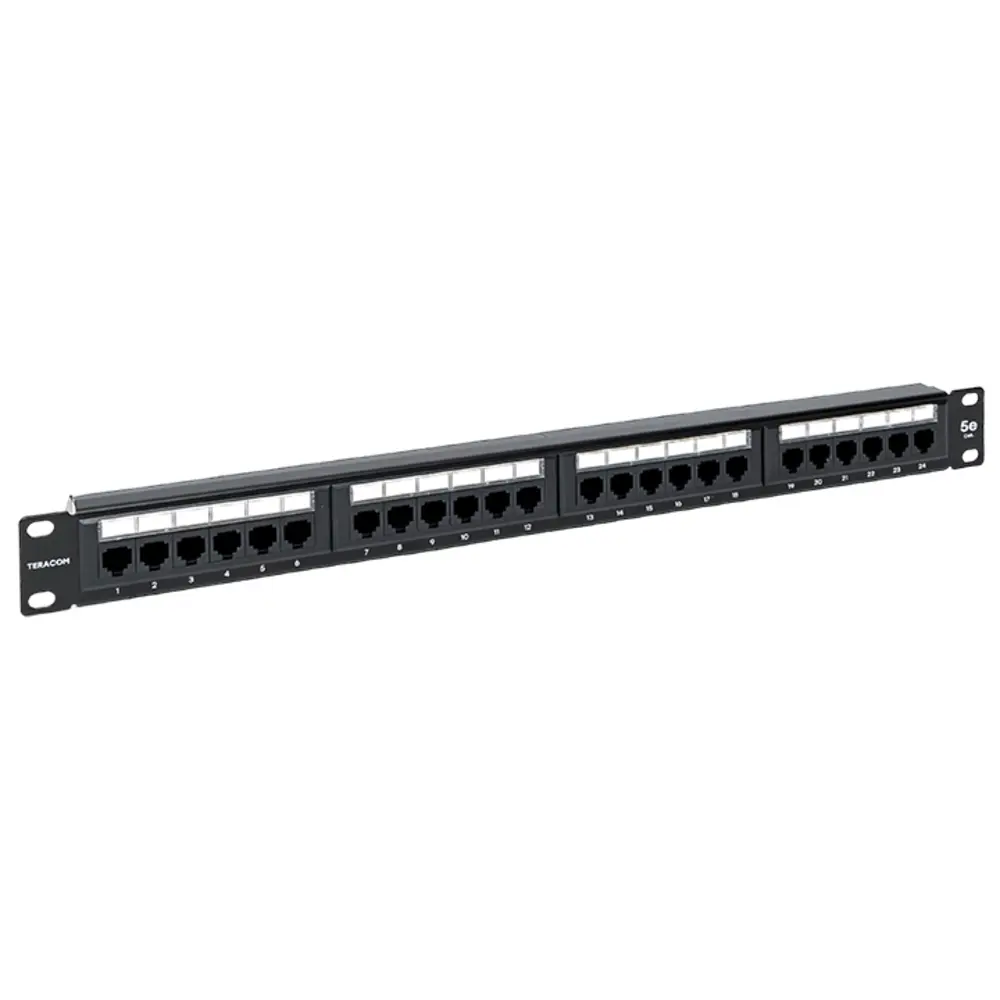 Фото Патч-панель EKF Teracom 19'' Cat 5е 1U неэкранированная UTP 24 порта RJ-45 110 IDC с органайзером Фото Патч-панель EKF Teracom 19'' Cat 5е 1U неэкранированная UTP 24 порта RJ-45 110 IDC с органайзером