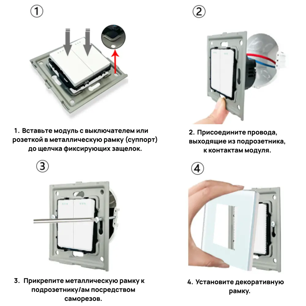 Фото 2 Розетка USB встраиваемая Dealuxx S30311 с заземлением цвет белый Фото 2 Розетка USB встраиваемая Dealuxx S30311 с заземлением цвет белый
