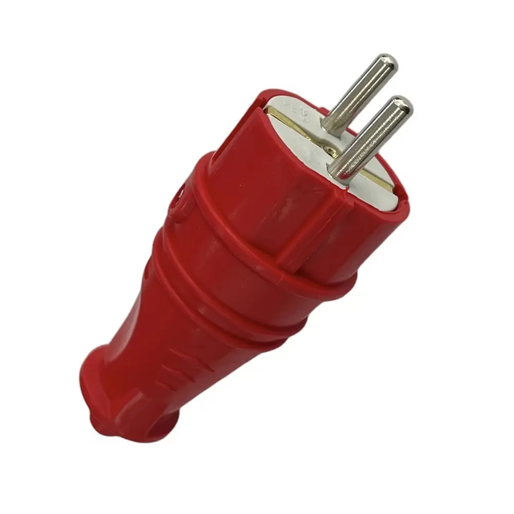 Фото 2 Розетка двойная с вилкой Ne-ad NVO-KI-COMBI-K-2-V-16-54-RED с заземлением и крышкой 230 В 16 A цвет красный Фото 2 Розетка двойная с вилкой Ne-ad NVO-KI-COMBI-K-2-V-16-54-RED с заземлением и крышкой 230 В 16 A цвет красный