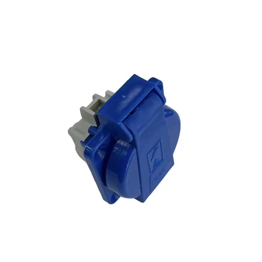 Фото 3 Розетка щитовая Ne-ad NVO-SH-R-1PEN-16-IP44-BLUE-5 с заземлением и крышкой 230 В 16 A цвет синий 5 шт. Фото 3 Розетка щитовая Ne-ad NVO-SH-R-1PEN-16-IP44-BLUE-5 с заземлением и крышкой 230 В 16 A цвет синий 5 шт.