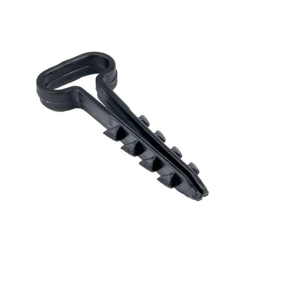 Фото 3 Дюбель-хомут плоский Dori 5-8 45x10 мм цвет черный 100 шт. Фото 3 Дюбель-хомут плоский Dori 5-8 45x10 мм цвет черный 100 шт.