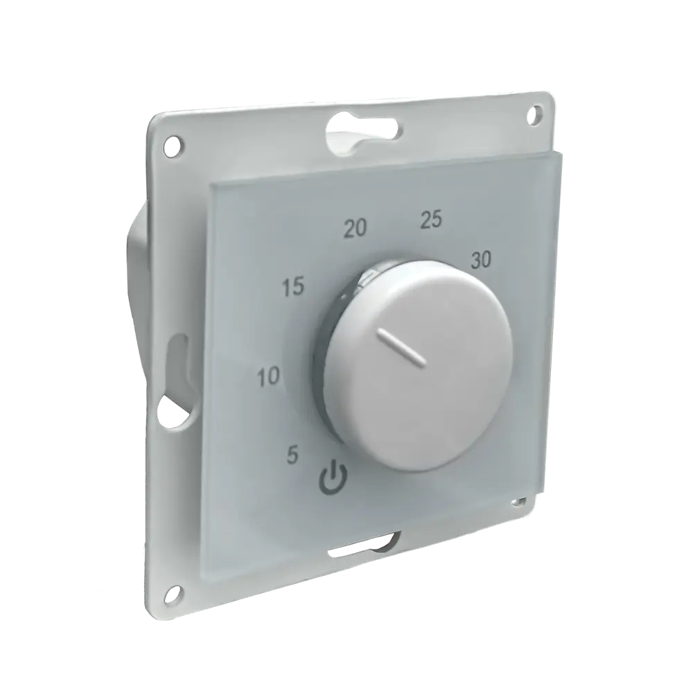 Фото 2 Терморегулятор для теплого пола Extherm Th-HF-G-W механический цвет белый Фото 2 Терморегулятор для теплого пола Extherm Th-HF-G-W механический цвет белый