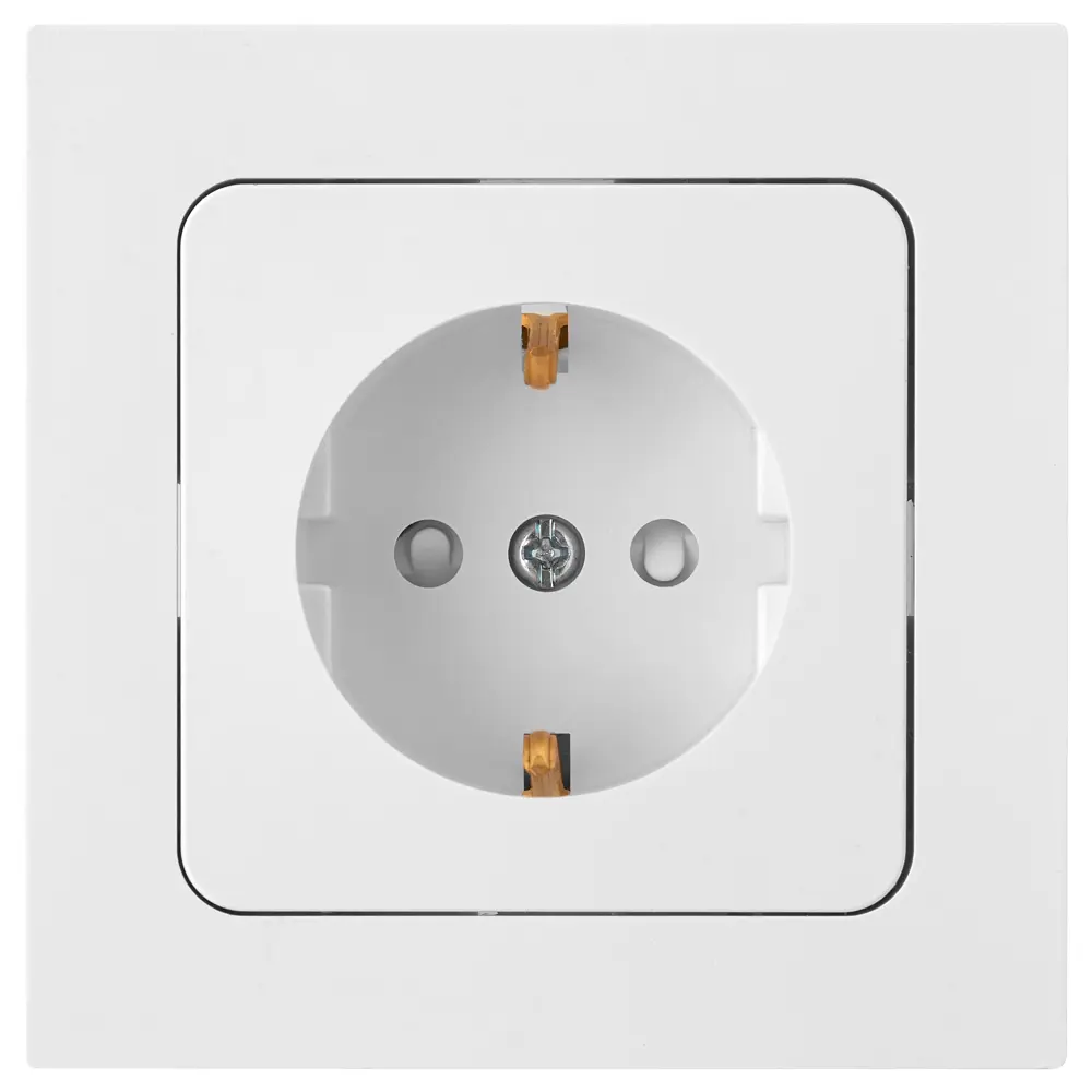 Фото Розетка встраиваемая Bylectrica Аструм РС16-0506 с заземлением и шторками цвет белый Фото Розетка встраиваемая Bylectrica Аструм РС16-0506 с заземлением и шторками цвет белый