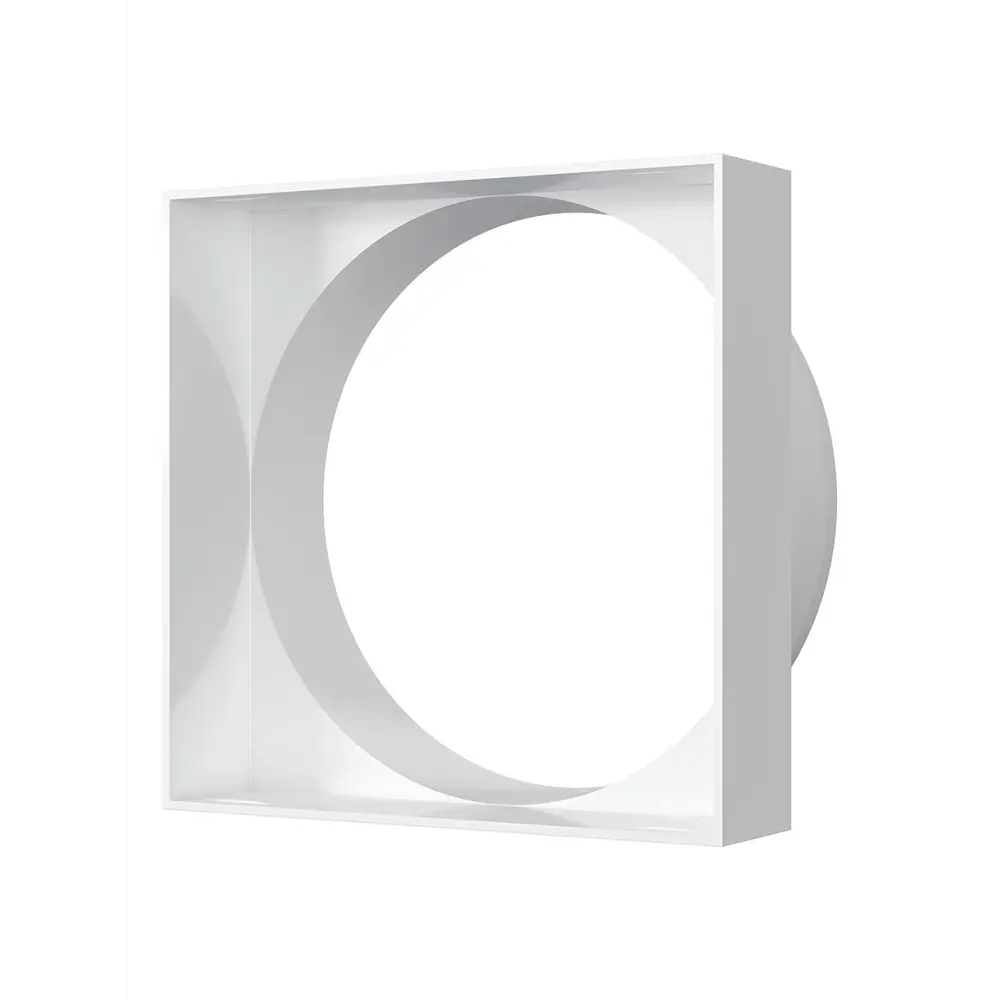 Фото 3 Переходник Era КВ D100 мм 100x100 мм пластик