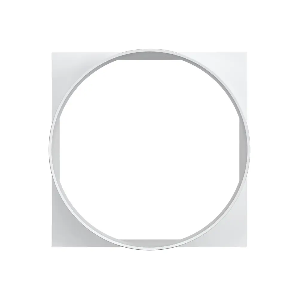 Фото 5 Переходник Era КВ D100 мм 100x100 мм пластик