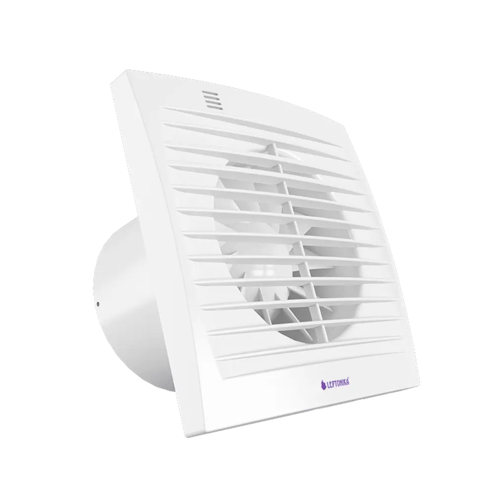 Фото Вентилятор осевой вытяжной Leptonika D100 мм 38 дБ 121 м³/ч обратный клапан цвет белый Фото Вентилятор осевой вытяжной Leptonika D100 мм 38 дБ 121 м³/ч обратный клапан цвет белый