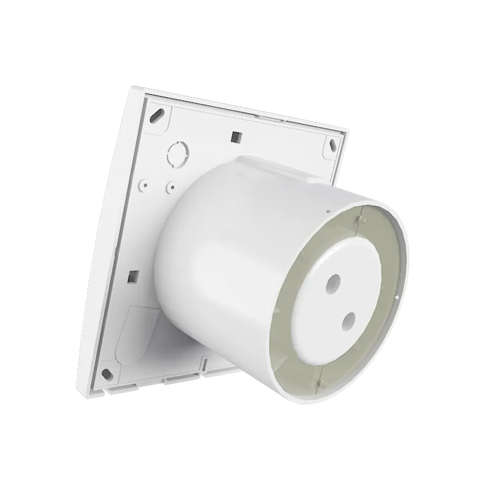 Фото 3 Вентилятор осевой вытяжной Leptonika D100 мм 38 дБ 121 м³/ч обратный клапан цвет белый Фото 3 Вентилятор осевой вытяжной Leptonika D100 мм 38 дБ 121 м³/ч обратный клапан цвет белый