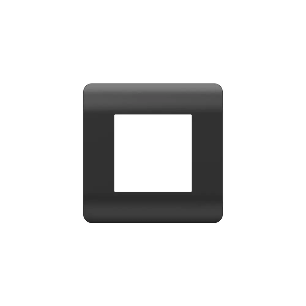 Фото Рамка для розеток и выключателей CHINT New3-E 1 пост цвет черный 7 шт. Фото Рамка для розеток и выключателей CHINT New3-E 1 пост цвет черный 7 шт.