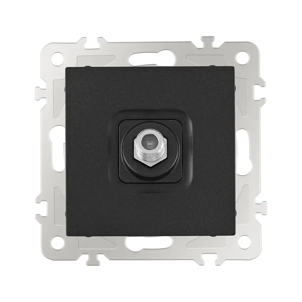 Фото 4 Розетка встраиваемая Arte milano 385674 цвет черный