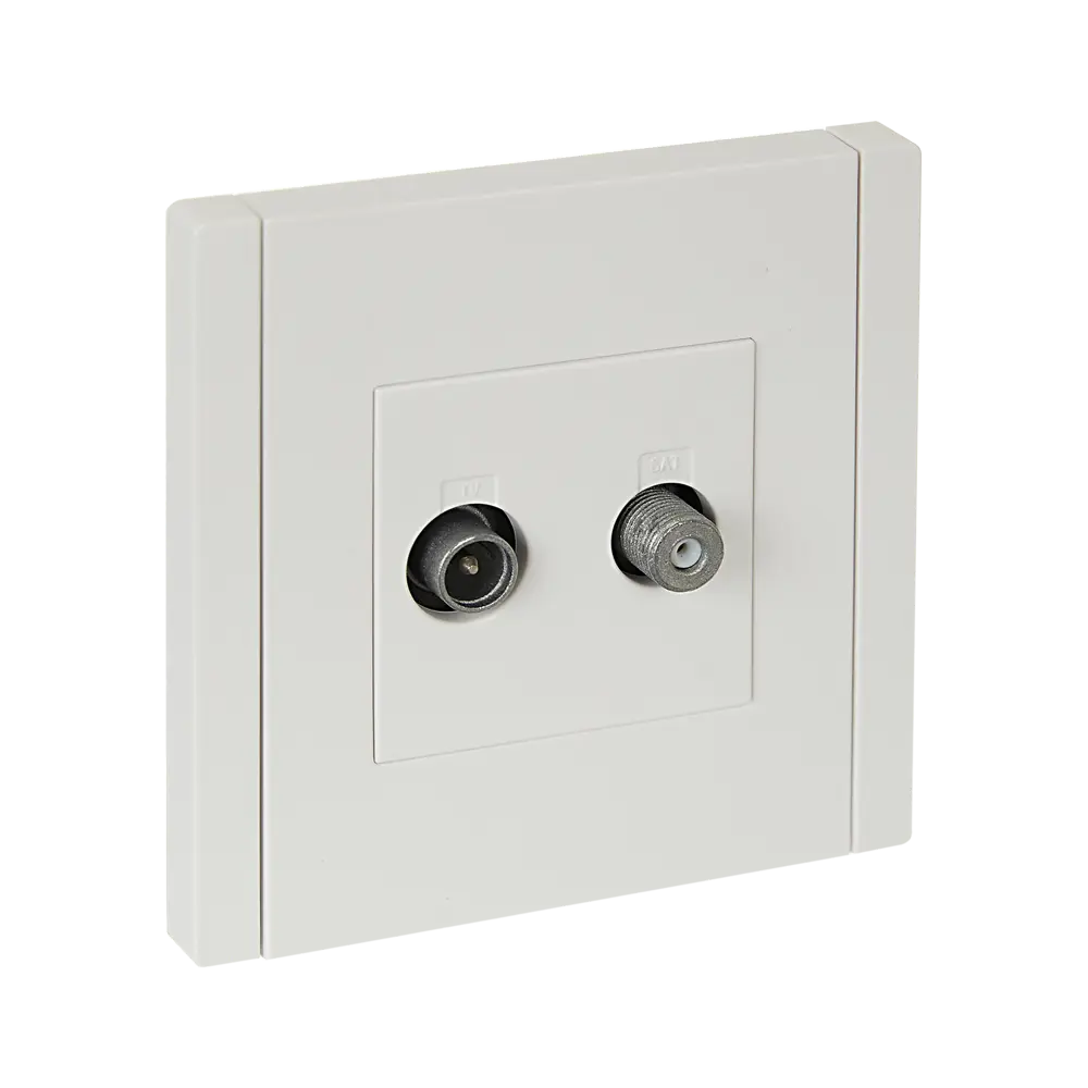 Фото Розетка ТВ/спутник встраиваемая Iek Forte&Piano FP-AF20-O-K01 цвет белый Фото Розетка ТВ/спутник встраиваемая Iek Forte&Piano FP-AF20-O-K01 цвет белый