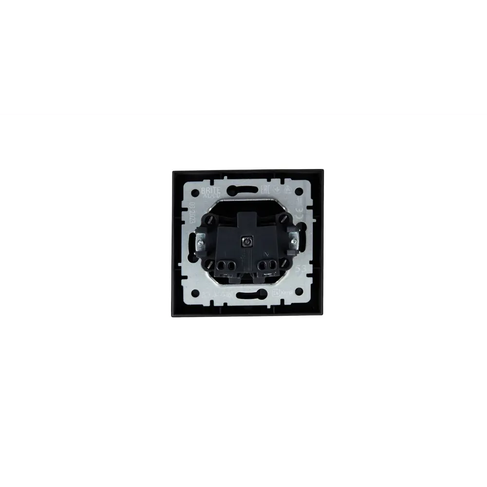 Фото 5 Розетка встраиваемая Iek Brite BR-R10-10-K53-F цвет графит Фото 5 Розетка встраиваемая Iek Brite BR-R10-10-K53-F цвет графит