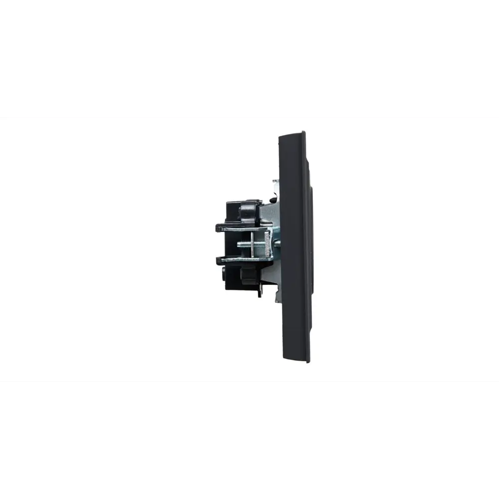 Фото 4 Розетка встраиваемая Iek Brite BR-R10-10-K53-F цвет графит Фото 4 Розетка встраиваемая Iek Brite BR-R10-10-K53-F цвет графит