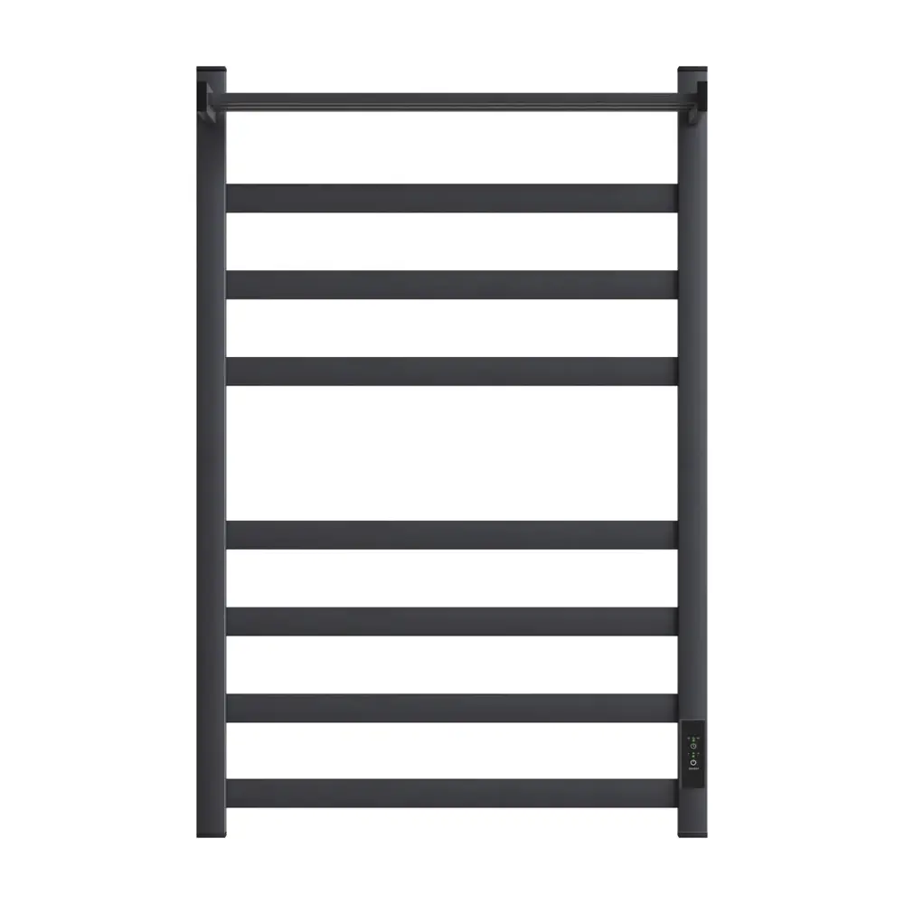 Фото 3 Полотенцесушитель электрический Point Palladium PNPD858PGR П7 500x780 мм 115 Вт с терморегулятором и полкой лесенка цвет графит премиум Фото 3 Полотенцесушитель электрический Point Palladium PNPD858PGR П7 500x780 мм 115 Вт с терморегулятором и полкой лесенка цвет графит премиум