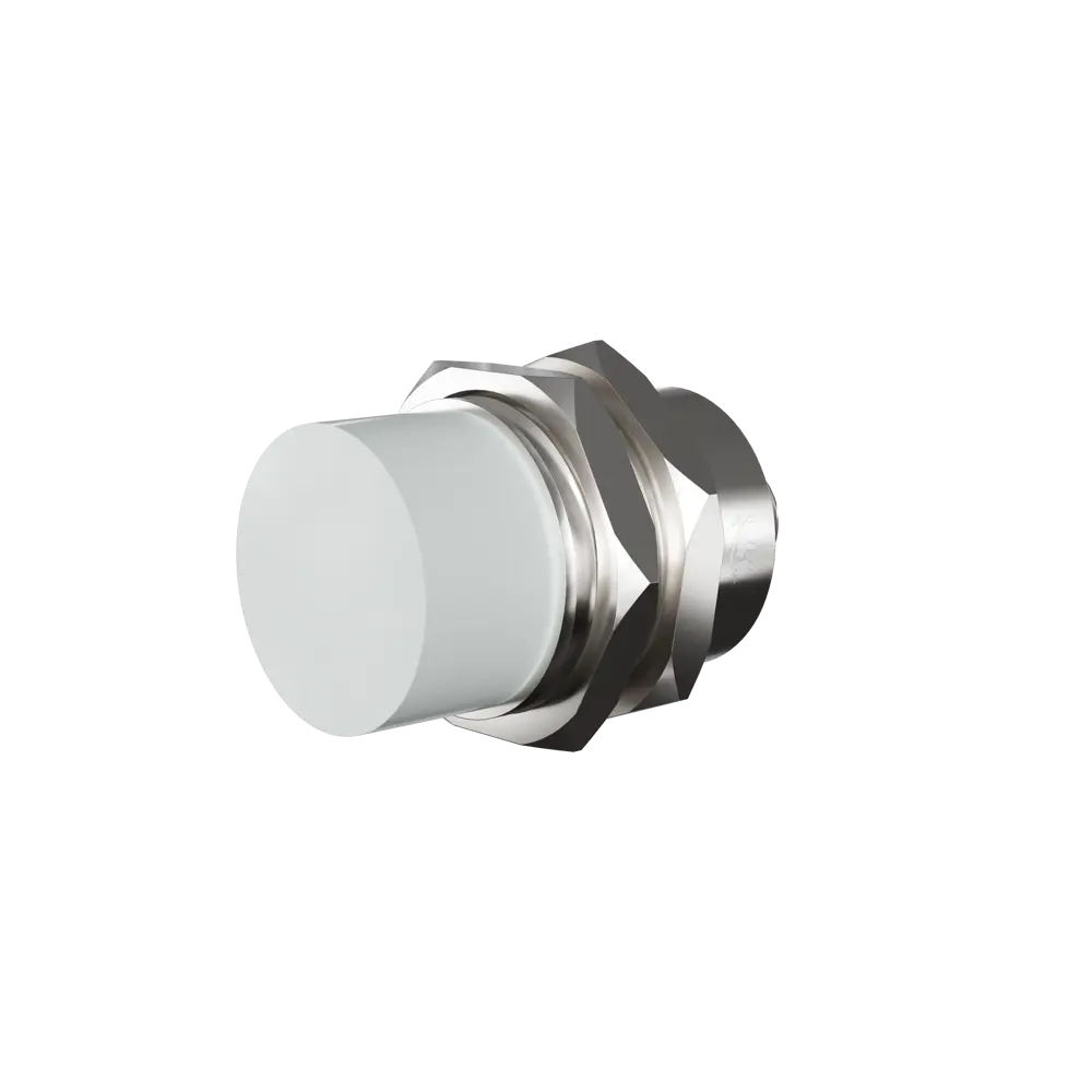 Фото 4 Индуктивный датчик Prompower KT130-D25NB-DS1253-LY латунь незаподлицо М30 25 мм NPN-НЗ разъём М12 Фото 4 Индуктивный датчик Prompower KT130-D25NB-DS1253-LY латунь незаподлицо М30 25 мм NPN-НЗ разъём М12