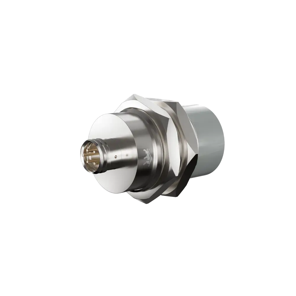 Фото 2 Индуктивный датчик Prompower KT130-D25NB-DS1253-LY латунь незаподлицо М30 25 мм NPN-НЗ разъём М12 Фото 2 Индуктивный датчик Prompower KT130-D25NB-DS1253-LY латунь незаподлицо М30 25 мм NPN-НЗ разъём М12