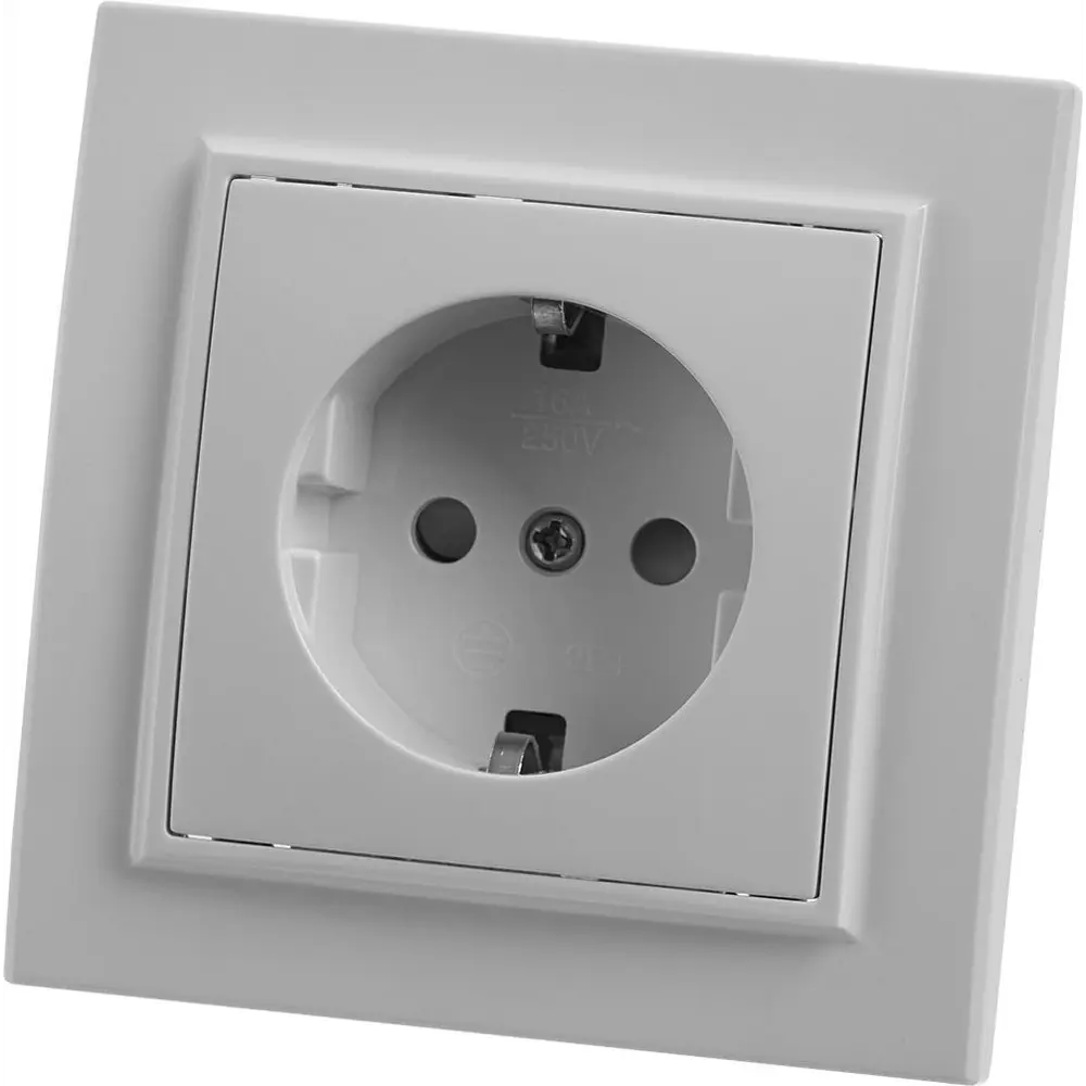 Фото Розетка 1-местная с/з STEKKER PST16-9010-01 250В 16А с защитной шторкой серия Эрна белый Комплект 2 шт. Фото Розетка 1-местная с/з STEKKER PST16-9010-01 250В 16А с защитной шторкой серия Эрна белый Комплект 2 шт.