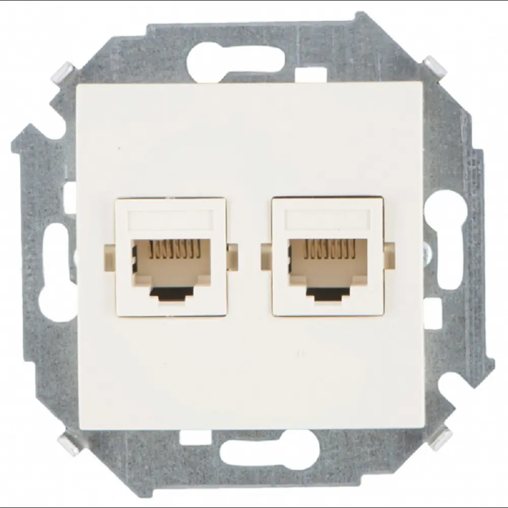 Фото Розетка RJ45 встраиваемая Simon 15 1591593-031 цвет бежевый Фото Розетка RJ45 встраиваемая Simon 15 1591593-031 цвет бежевый