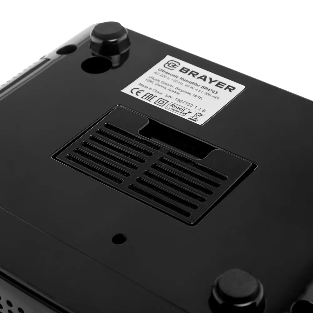 Фото 4 Увлажнитель воздуха ультразвуковой Brayer BR4703 цвет черный Фото 4 Увлажнитель воздуха ультразвуковой Brayer BR4703 цвет черный