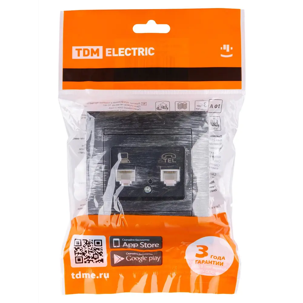 Фото 5 Розетка для телефона/компьютера Tdm electric Лама SQ1815-0660 RJ11/RJ45 цвет старинное серебро Фото 5 Розетка для телефона/компьютера Tdm electric Лама SQ1815-0660 RJ11/RJ45 цвет старинное серебро