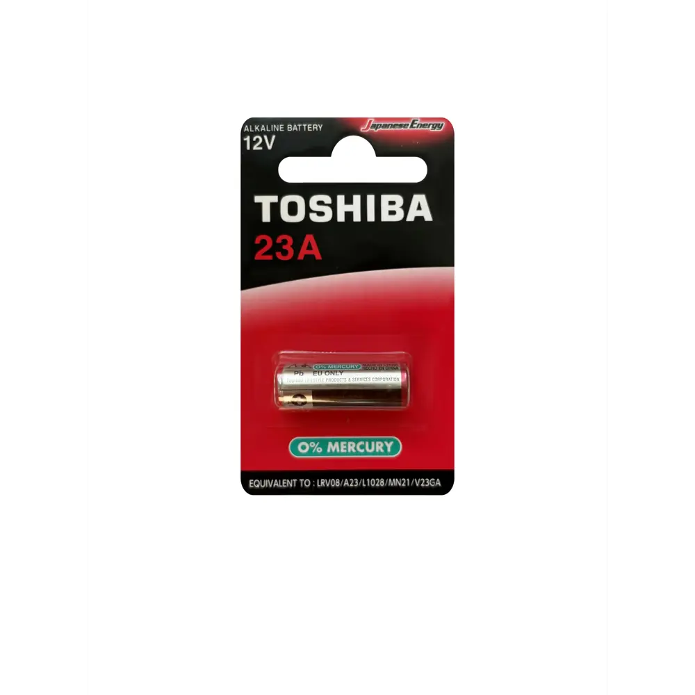 Фото Батарейка Toshiba A23 алкалиновая 1 шт. Фото Батарейка Toshiba A23 алкалиновая 1 шт.
