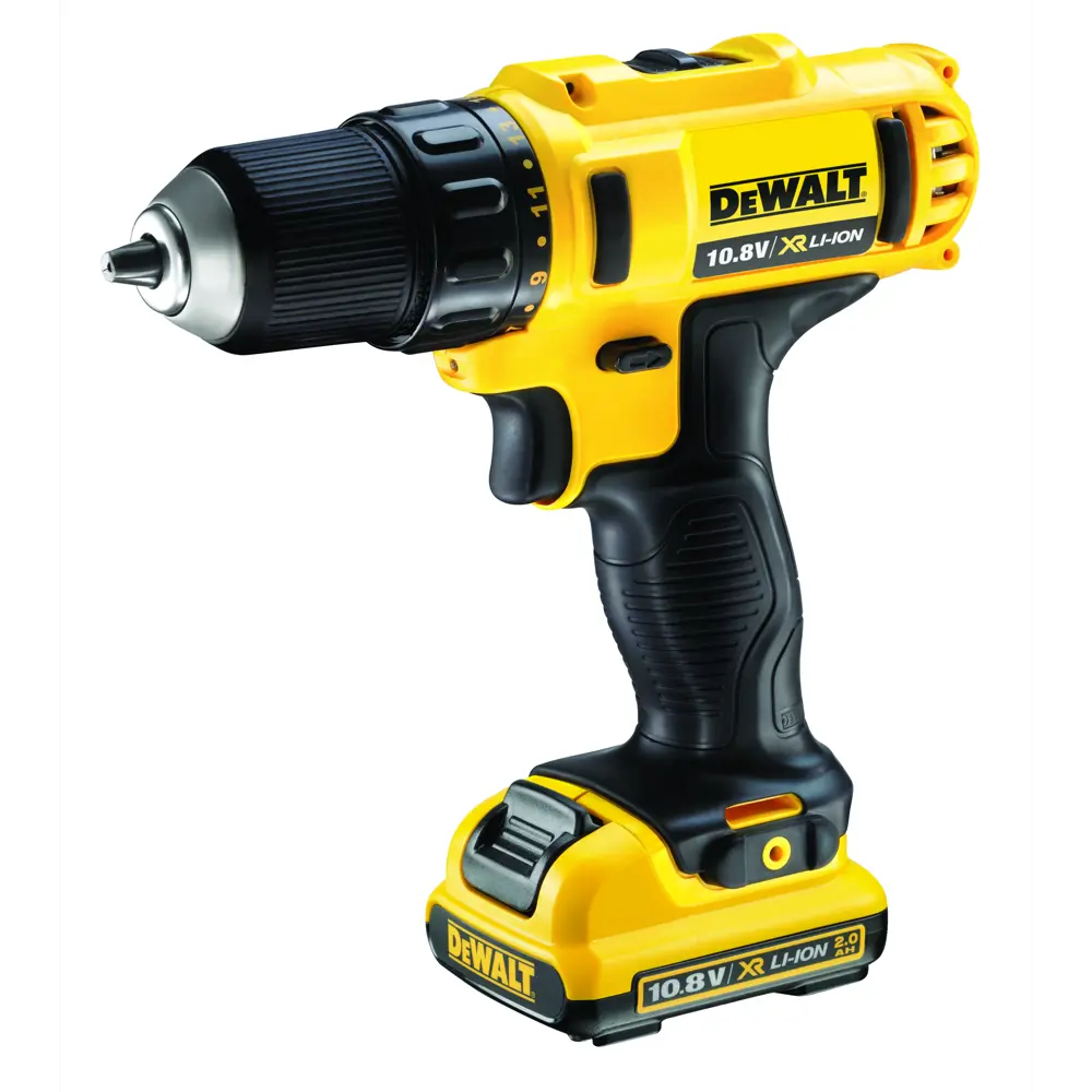 Фото Дрель-шуруповерт аккумуляторная Dewalt DCD710D2 10.8 В Li-Ion 2x2 Ач Фото Дрель-шуруповерт аккумуляторная Dewalt DCD710D2 10.8 В Li-Ion 2x2 Ач