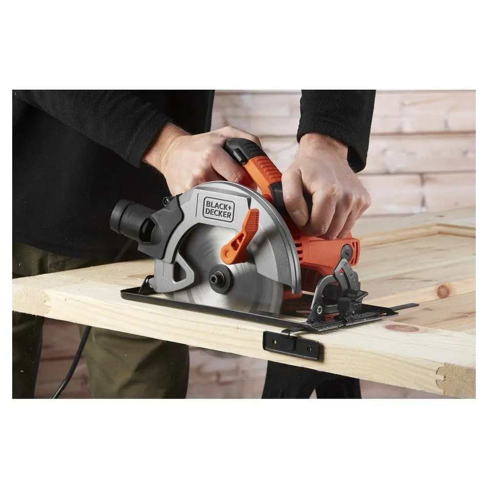 Фото 8 Пила циркулярная Black+Decker CS1550, 1500 Вт Фото 8 Пила циркулярная Black+Decker CS1550, 1500 Вт